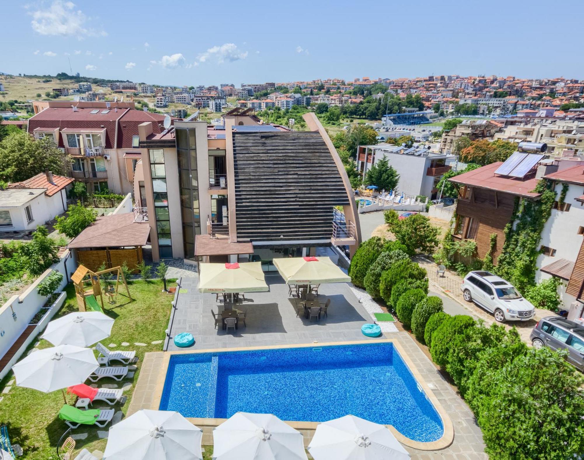 Hotel Odyssey Sosopol Exterior foto